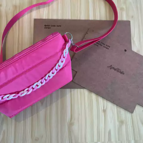 Molde MDF - Bolsa Cute Bag 204