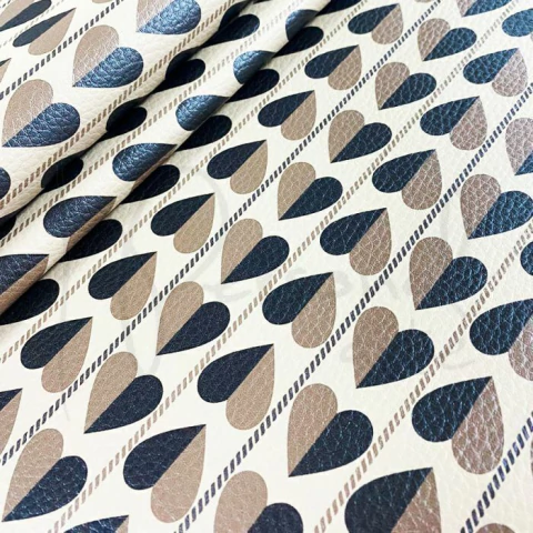 Sintético Doll Estampado - Coração Sand