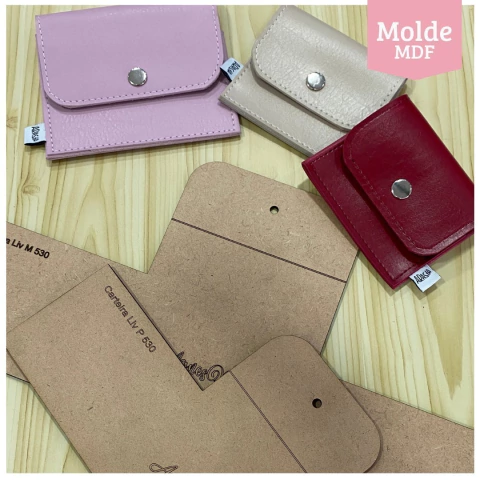 Molde MDF - Carteira Liv M
