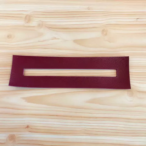 Canal de zíper p/ bolso - Montana Prada 1.4 - Vinho