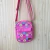 Painel Shoulder Bag - Alegria Pink - comprar online