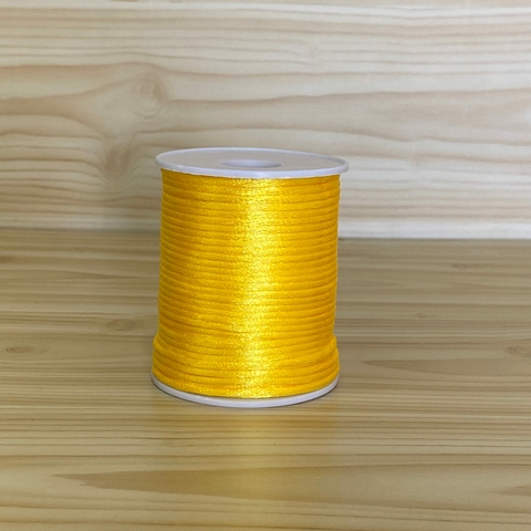 Cordão de Cetim - Rabo de Gato - Amarelo (metro)