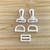 Kit p/ Alças - Plástico Branco - 30mm