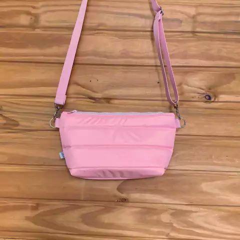 Bolsa Cute Puffer - Rosa Bebê