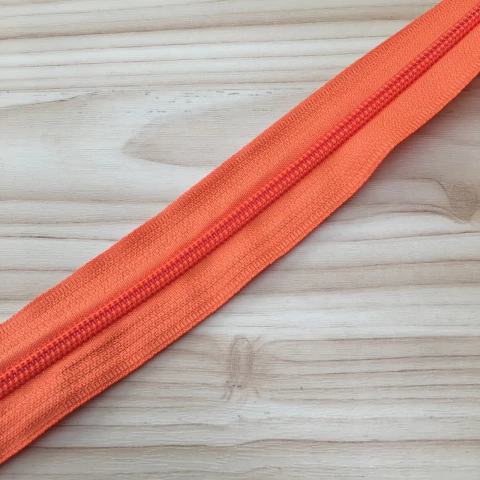 Zíper 6 - Laranja c/2mts