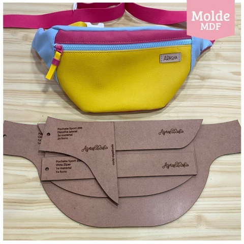 Molde MDF - Pochete Sport 296