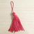 Franja Tassel Seda -Pink c/2un