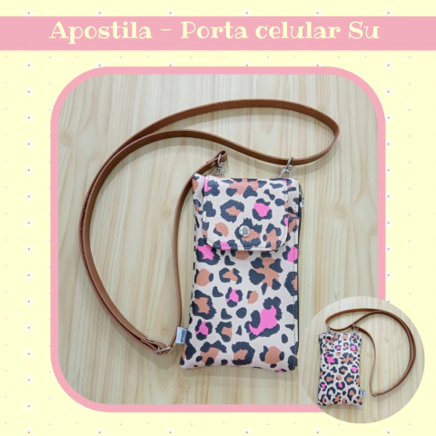 APOSTILA PORTA CELULAR SU em sintético - DIGITAL