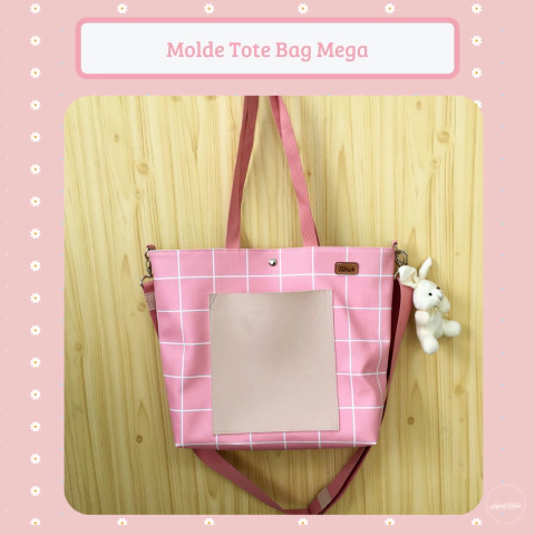 Molde Tote Bag Mega - GRÁTIS