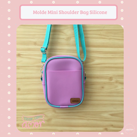 Molde Digital - Mini Shoulder Bag em Silicone