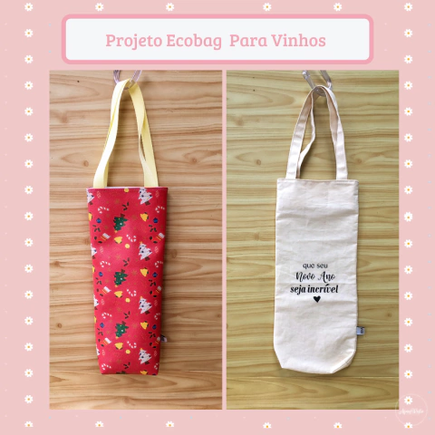 Projeto Ecobag para Vinhos - GRÁTIS