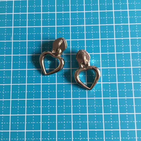 Puxador Coração Vazado (6) - Niquelado c/ 1un