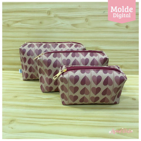 Molde Trio Necessaire Box