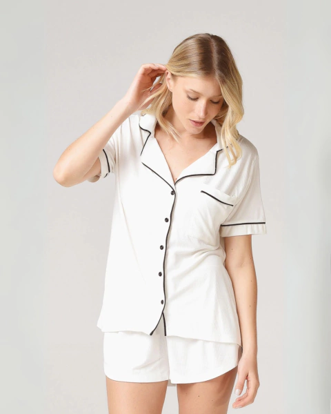 Pijama Marbella Blanco - comprar online