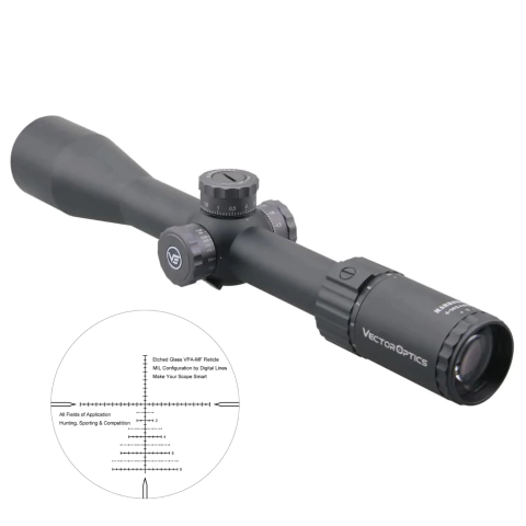 Luneta Marksman 4-16x44 FFP 1/10 MRAD - Vector Optics SCFF-25