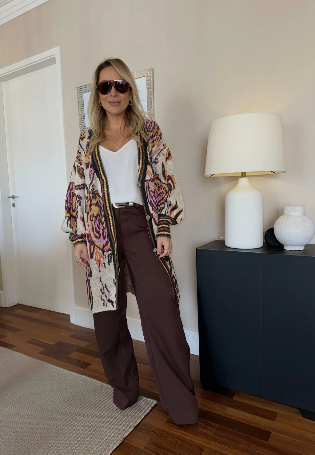 CASACO TRICOT JACQUARD BEATRIZ