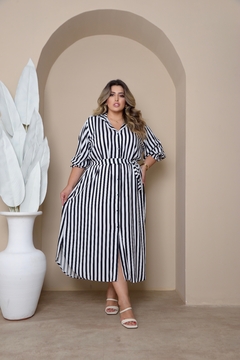 CHEMISE LUCIANA PLUS SIZE ESTAMPADO na internet