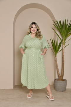 CHEMISE LUCIANA PLUS SIZE ESTAMPADO
