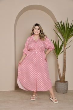 Imagem do CHEMISE LUCIANA PLUS SIZE ESTAMPADO