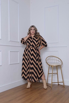 CHEMISE LUCIANA PLUS SIZE ESTAMPADO