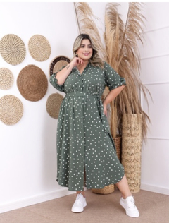 CHEMISE LUCIANA PLUS SIZE ESTAMPADO - loja online
