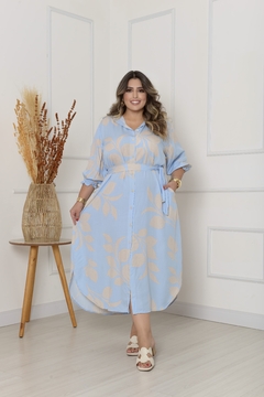CHEMISE LUCIANA PLUS SIZE ESTAMPADO - comprar online