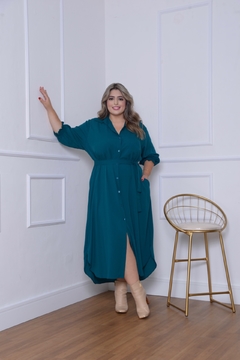 CHEMISE LUCIANA PLUS SIZE CORES LISAS - loja online