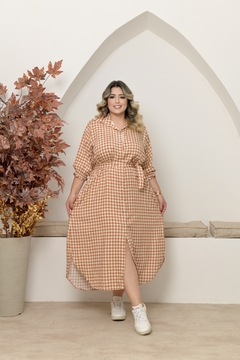 CHEMISE LUCIANA PLUS SIZE ESTAMPADO - loja online