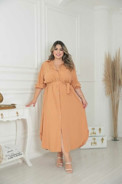 CHEMISE LUCIANA PLUS SIZE CORES LISAS na internet