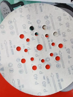 Set De 5 Lijas Circular Con Velcro 225mm Gr40 - SCD DISTRIBUIDORA