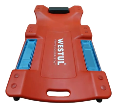 Camilla Plastica Mecanico Carro 100cm 150kg Reforz Westul - SCD DISTRIBUIDORA