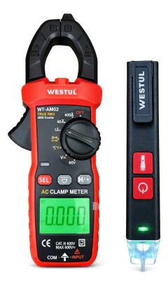 Pinza Amperometrica Capacimetro + Detector Inductivo Westul - comprar online