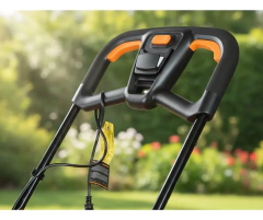Imagen de Maquina Cortadora De Cesped Lusqtoff 1200w Bolsa Recolectora Naranja