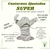 Contorno Ajustado Super 8 camadas para usar com fraldas ecológicas. - comprar online