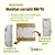 Absorvente Moletom versátil RN/TU para fraldas ecológicas
