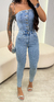 Macacão Jeans Lavínia - Puro Estilo Moda Feminina