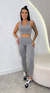 Imagem do Conjunto Moda Fitness Ana - Cinza