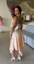 Vestido Luiza - Salmão na internet