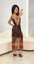 Vestido Tule Nayara - Estampado Preto na internet