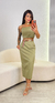 Conjunto 3 Peças Renata - Verde - Puro Estilo Moda Feminina