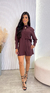 Conjunto Giovanna - Marrom - Puro Estilo Moda Feminina
