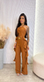 Conjunto Joana - Marrom - Puro Estilo Moda Feminina