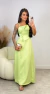 Vestido Tiana - Verde Lima - comprar online