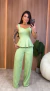 Conjunto Alfaiataria Amanda - Verde - comprar online