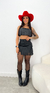 Conjunto Franja Débora - Preto - comprar online