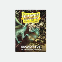 DRAGON SHIELD EUCALYPTUS DUAL MATE (COM 100 SLEEVES)
