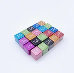 CONJUNTO DE CONTADORES DE DANO TCEVOLUTIONS - CLÁSSICO COM 6 PEÇAS