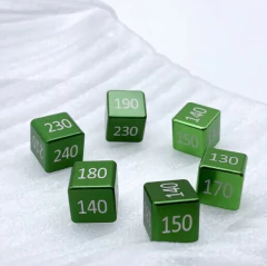 CONJUNTO DE CONTADORES DE DANO TCEVOLUTIONS - CONTAGEM ALTA COM 6 PEÇAS na internet