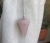 Pêndulo de quartzo rosa - amor - comprar online