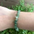 Pulseira de quartzo verde em cascalho - cura e equilíbrio